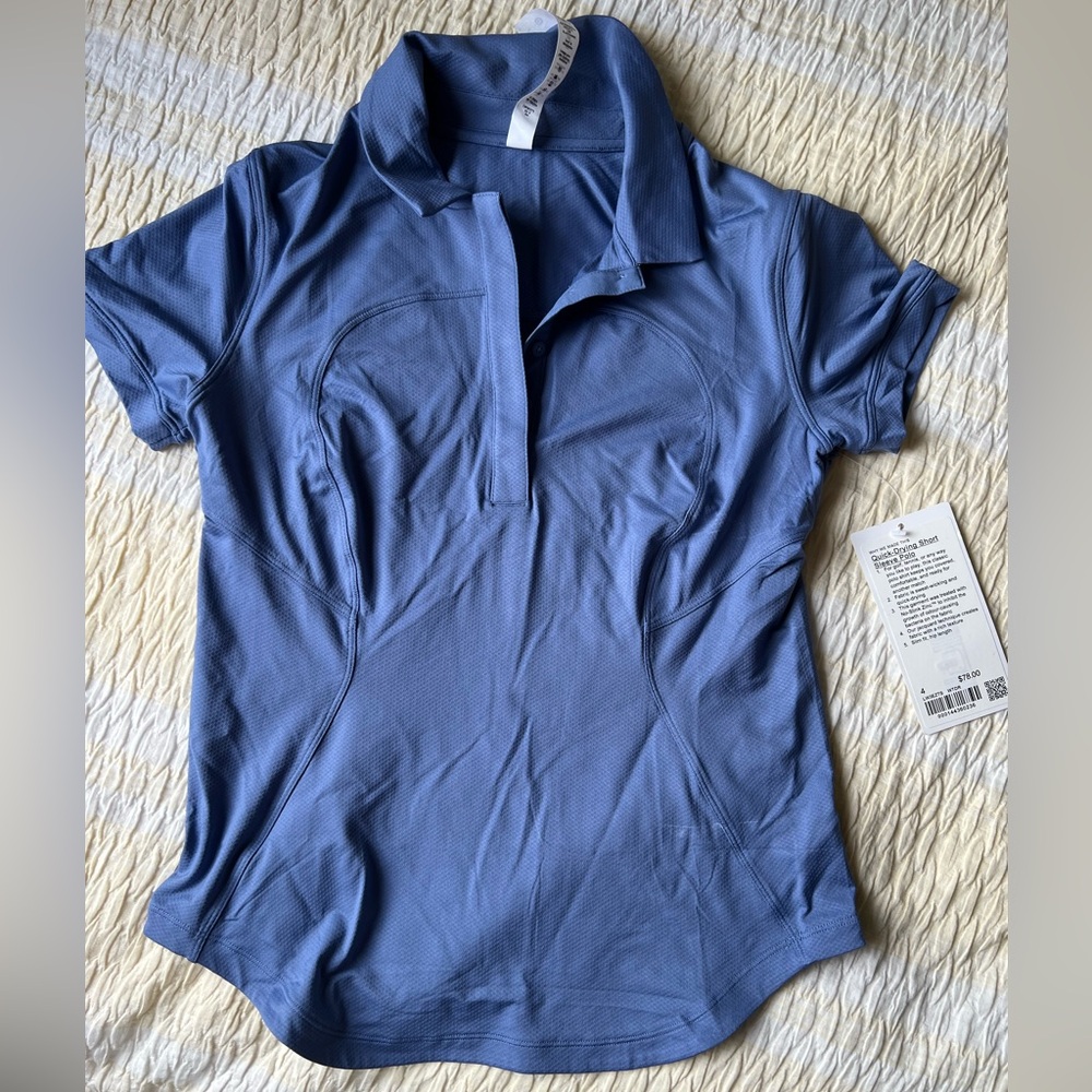 Lululemon quck drying short sleeve polo